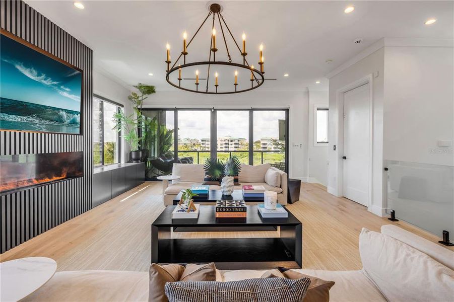 Furnished interior view inside a new home in , New Smyrna Beach (Image 48). Furnished interior view inside a new home in , New Smyrna Beach (Image 48).