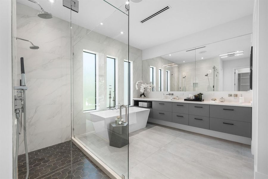 Furnished interior view inside a new home in , Fort Lauderdale (Image 8).