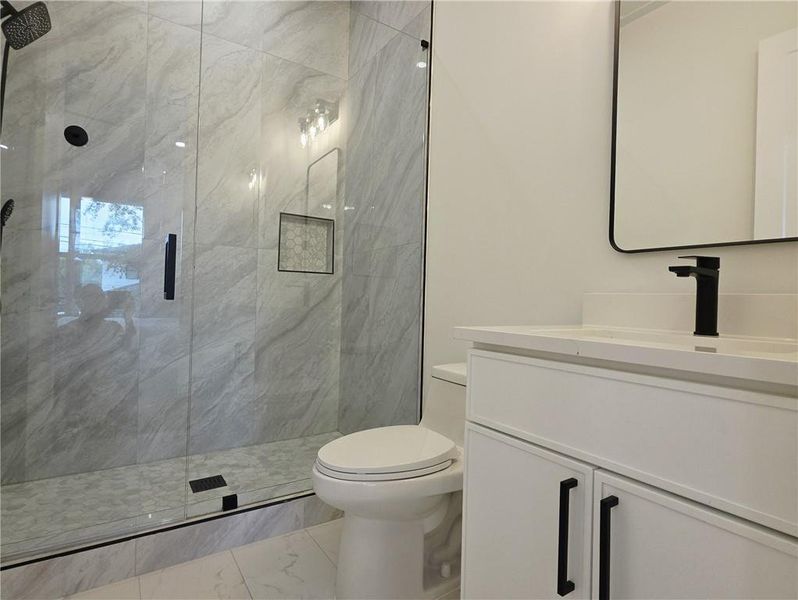 Furnished interior view inside a new home in , Atlanta (Image 46).