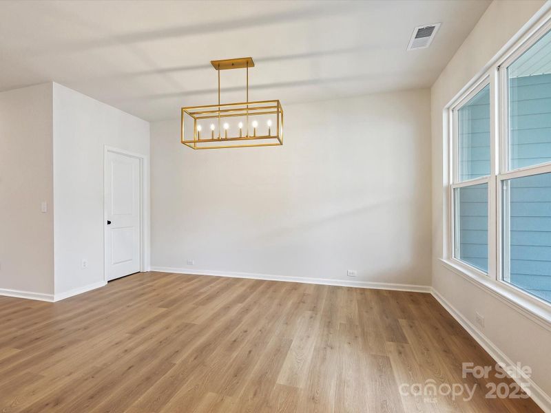 Spacious, unfurnished interior of a new home in North Creek Village - Townhomes, Huntersville (Image 23). Spacious, unfurnished interior of a new home in North Creek Village - Townhomes, Huntersville (Image 23).