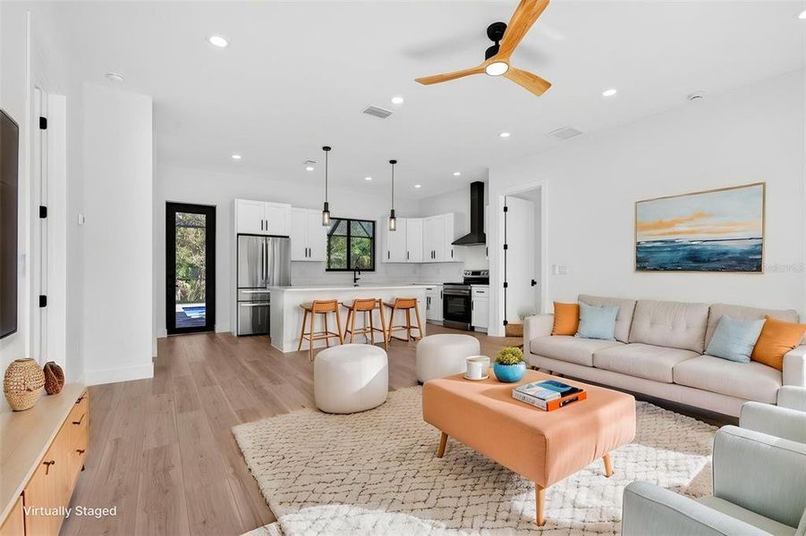 Furnished interior view inside a new home in , Port Charlotte (Image 7).