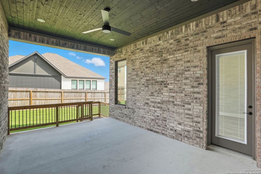 Exterior details and patio area of a home in Kinder Ranch 70's, San Antonio (Image 17). Exterior details and patio area of a home in Kinder Ranch 70's, San Antonio (Image 17).