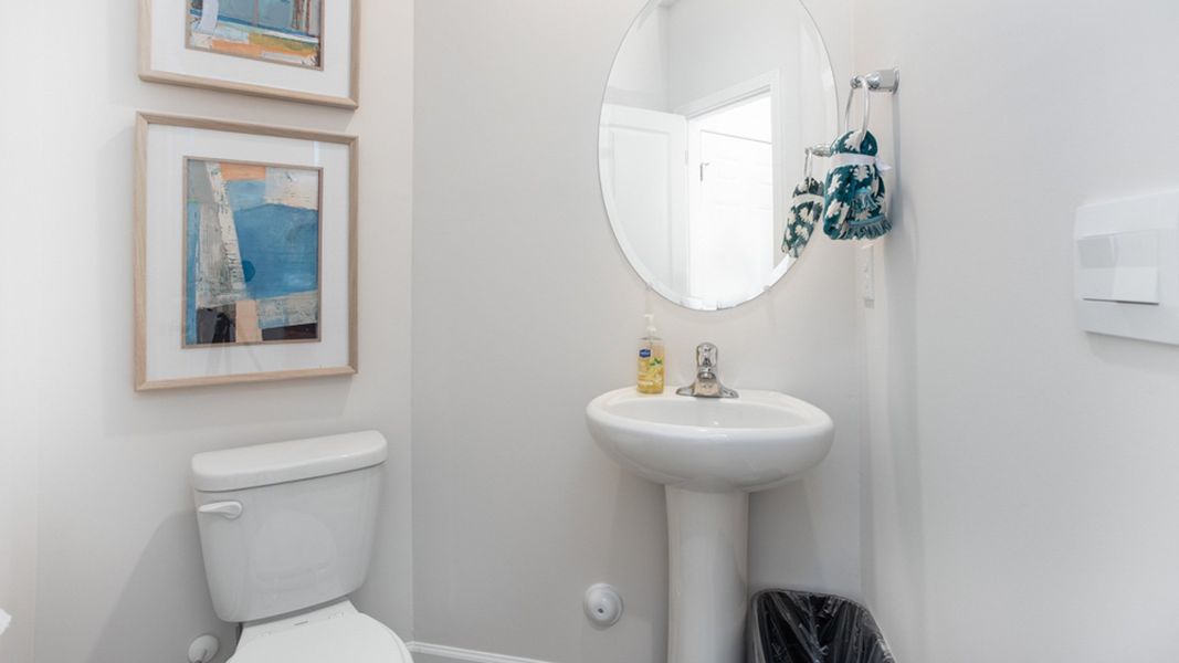 Furnished interior view inside a new home in Henley Ridge, Graham (Image 13).