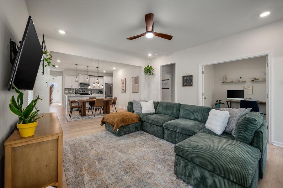 Furnished interior view inside a new home in , Summerville (Image 9).