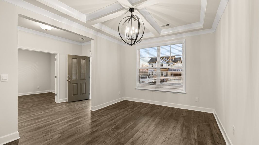 Spacious, unfurnished interior of a new home in The Gates at Pates Creek, Hampton (Image 14).