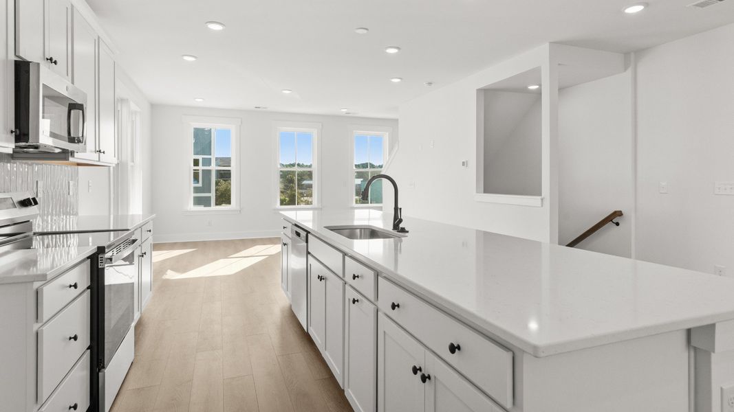 Furnished interior view inside a new home in Seabreeze Crossing, Little River (Image 9).