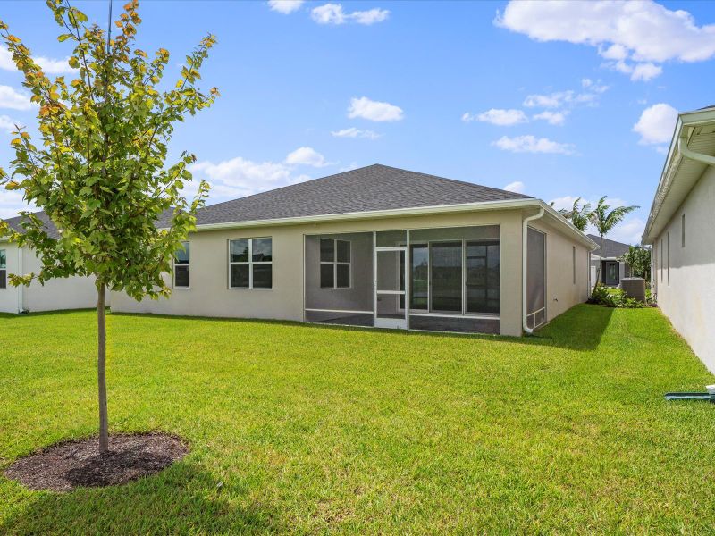 Exterior of the Coral floorplan at 6326 NW Sweetwood Drive in Brystol at Wylder