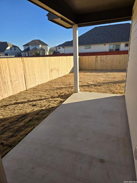 Exterior details and patio area of a home in Rhine Valley, Schertz (Image 3). Exterior details and patio area of a home in Rhine Valley, Schertz (Image 3).