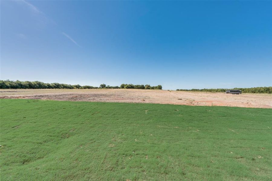 View of yard featuring a rural view