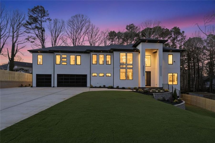 Front exterior of a new home in , Lawrenceville, GA, highlighting curb appeal (Image 1). Front exterior of a new home in , Lawrenceville, GA, highlighting curb appeal (Image 1).
