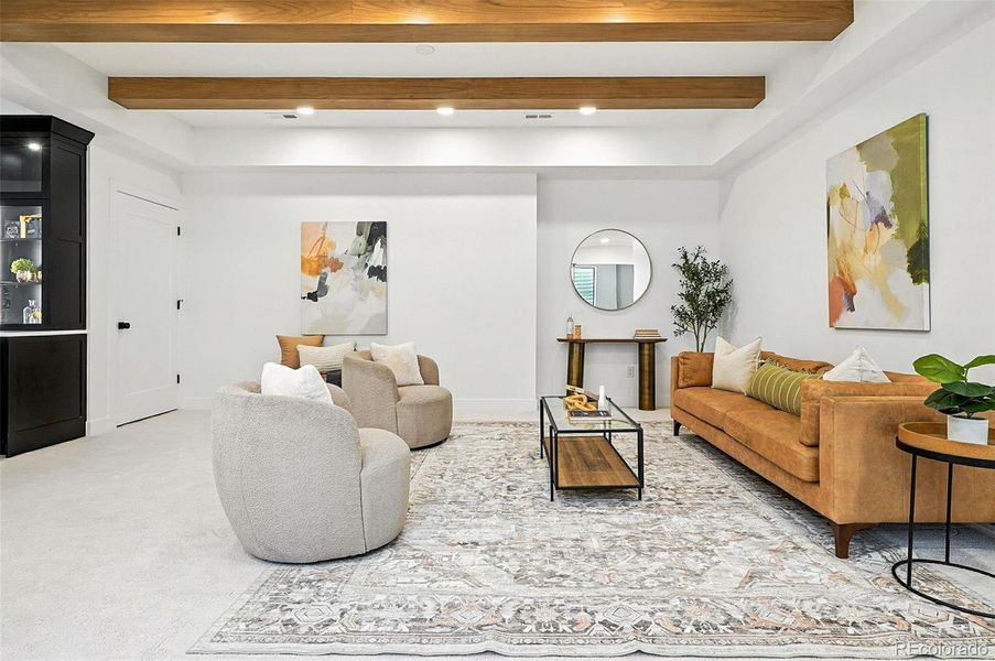 Furnished interior view inside a new home in , Denver (Image 3).