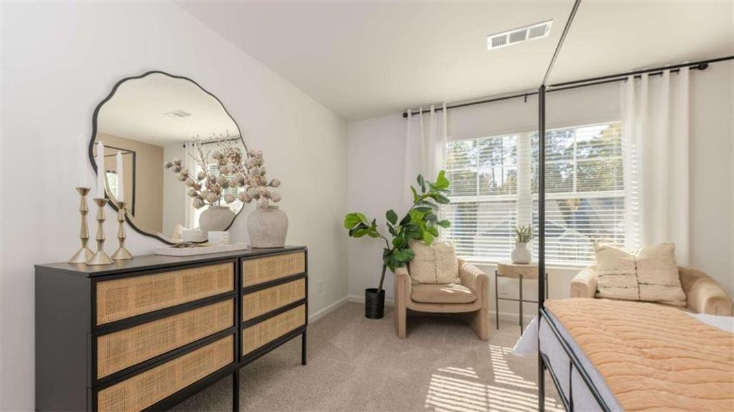 Furnished interior view inside a new home in Rosewood Farms, Acworth (Image 17).