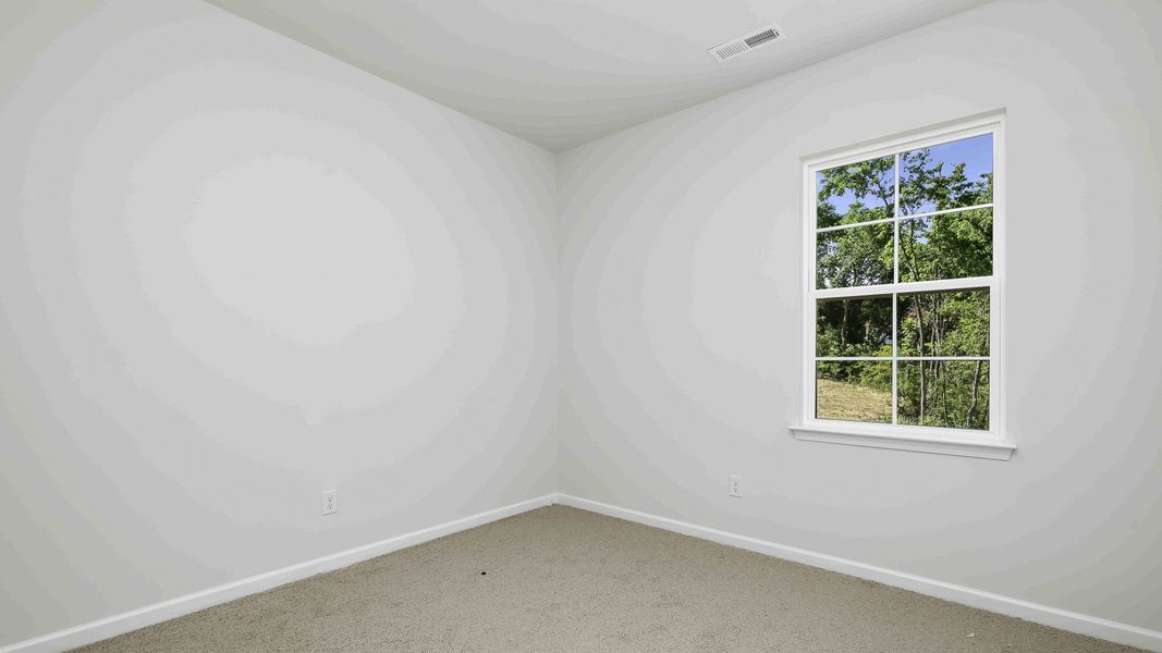 Representative unfurnished interior of a home built from the Mills by D.R. Horton in Waverly Place, Linwood (Image 21). Representative unfurnished interior of a home built from the Mills by D.R. Horton in Waverly Place, Linwood (Image 21).