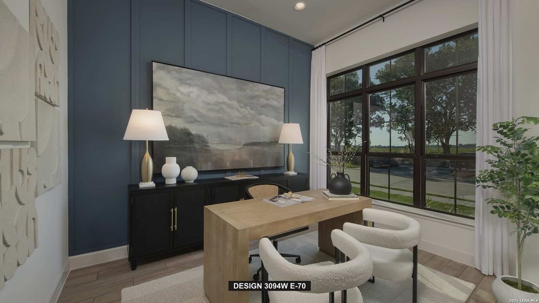 Furnished interior view inside a new home in Kallison Ranch, San Antonio (Image 5). Furnished interior view inside a new home in Kallison Ranch, San Antonio (Image 5).