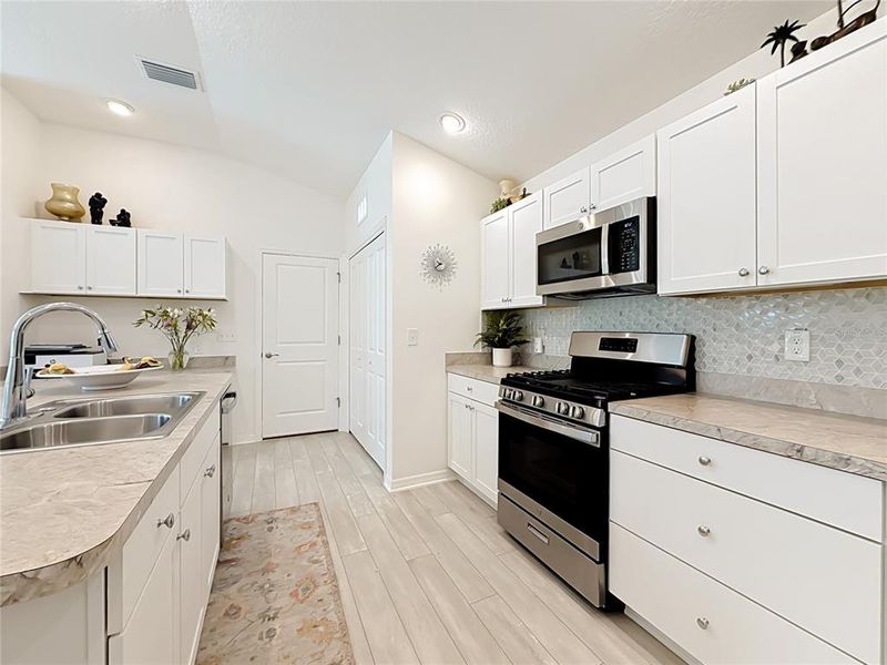 Furnished interior view inside a new home in , The Villages (Image 16).