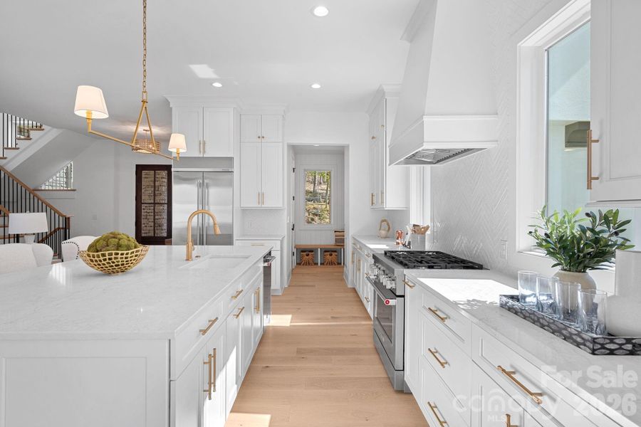 Furnished interior view inside a new home in , Mooresville (Image 11).