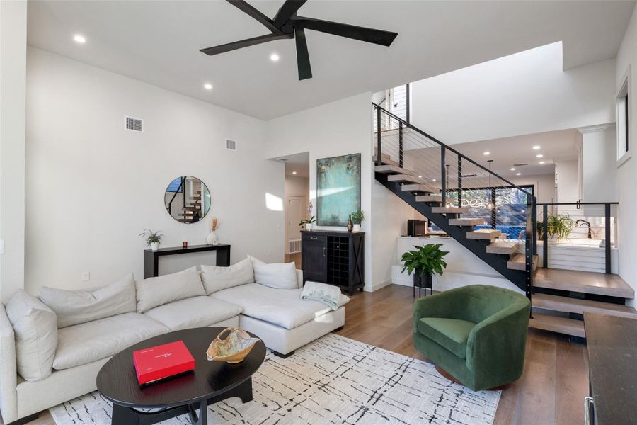 Furnished interior view inside a new home in , Austin (Image 28).
