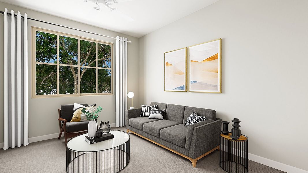 Furnished interior view inside a new home in Arietta at Soleo, San Tan Valley (Image 19).