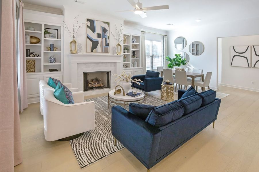 Furnished interior view inside a new home in Twin Oaks, Oakland (Image 53). Furnished interior view inside a new home in Twin Oaks, Oakland (Image 53).