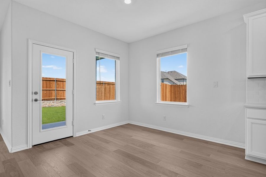 Spacious, unfurnished interior of a new home in Parks at Foster Crossing, Anna (Image 15). Spacious, unfurnished interior of a new home in Parks at Foster Crossing, Anna (Image 15).
