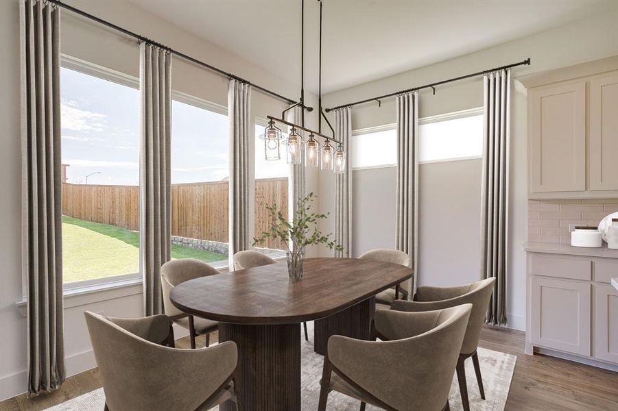 Furnished interior view inside a new home in Talon Hills, Fort Worth (Image 15). Furnished interior view inside a new home in Talon Hills, Fort Worth (Image 15).