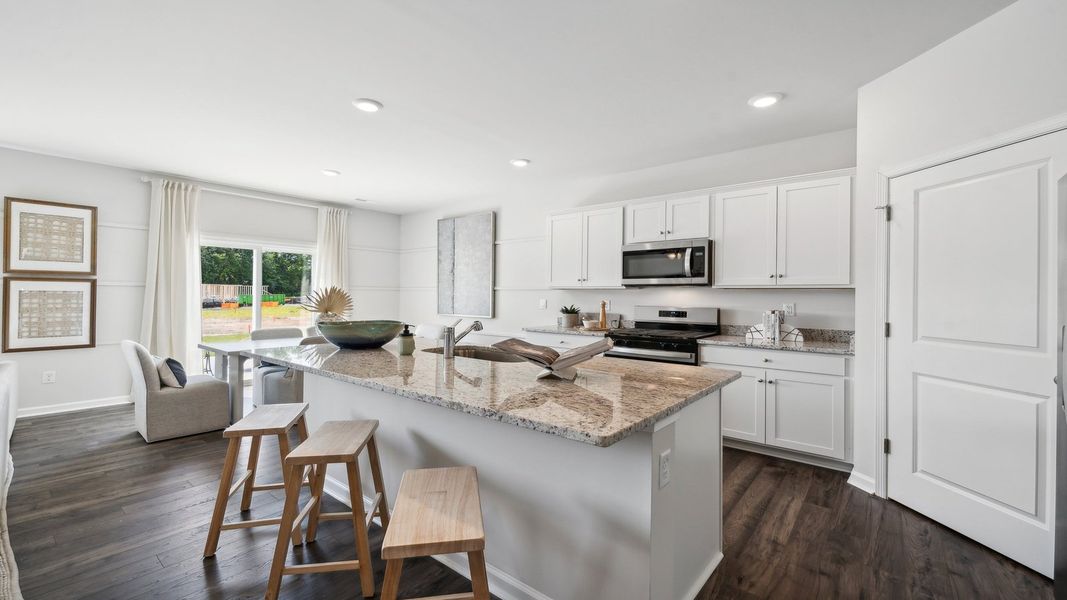 Representative furnished interior of a home built from the Hayden by D.R. Horton in Tooley Harbor, Elizabeth City (Image 5).