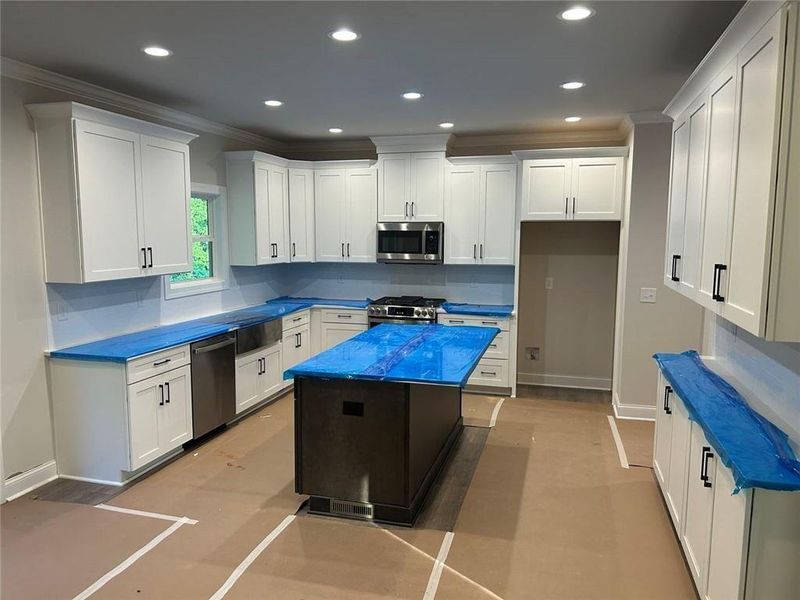 In-progress construction of a new home in , Dallas, GA (Image 9).