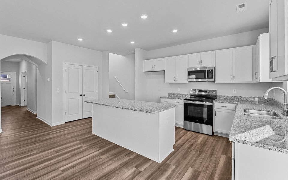 Furnished interior view inside a new home in Hanes Lake, Winston-Salem (Image 9).