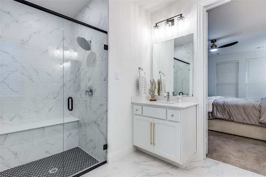 Furnished interior view inside a new home in Cambridge Crossing, Celina (Image 25).