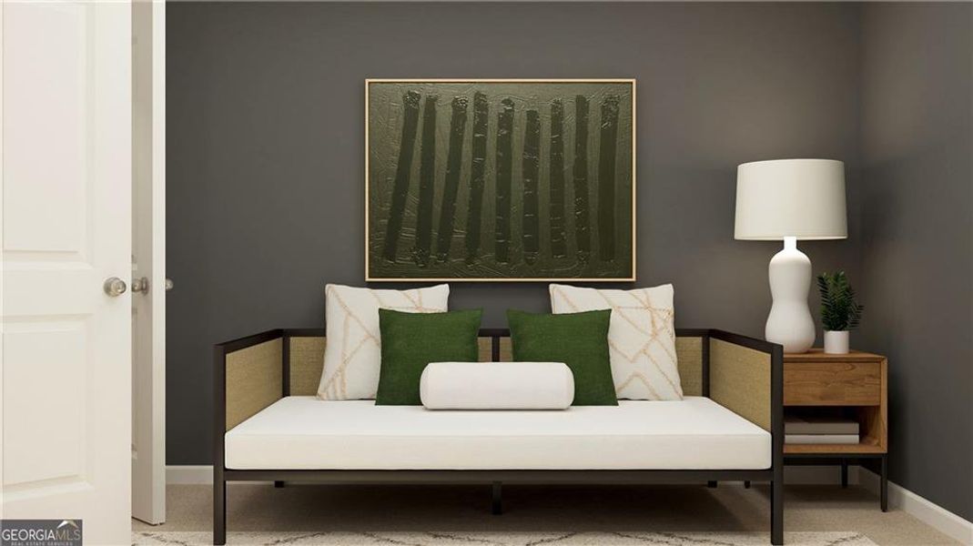 Furnished interior view inside a new home in Millers Pointe, Conyers (Image 11).