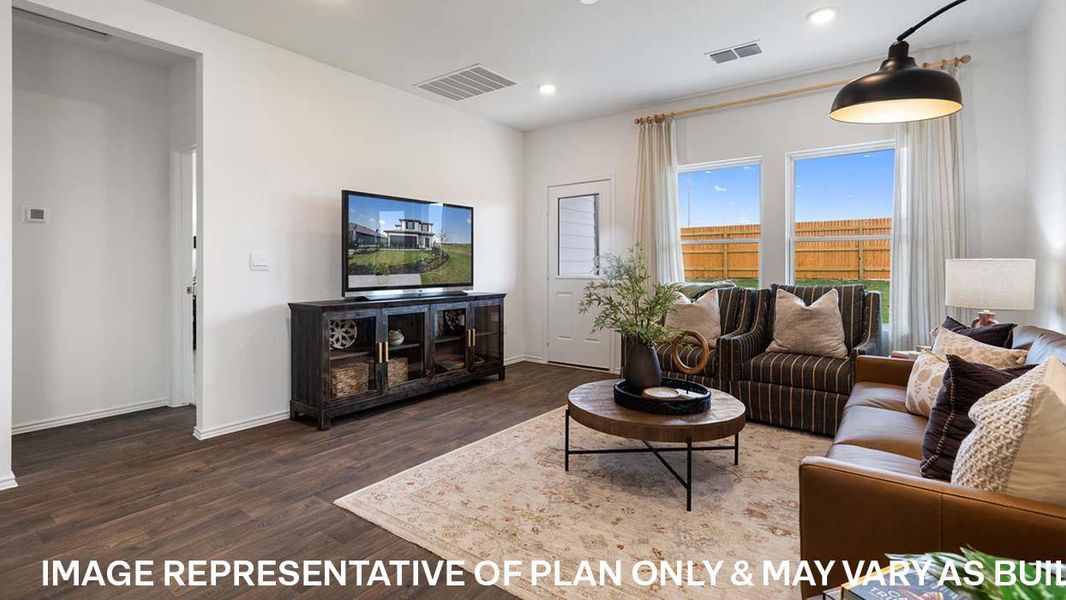 Furnished interior view inside a new home in Durango, Mustang Ridge (Image 14).