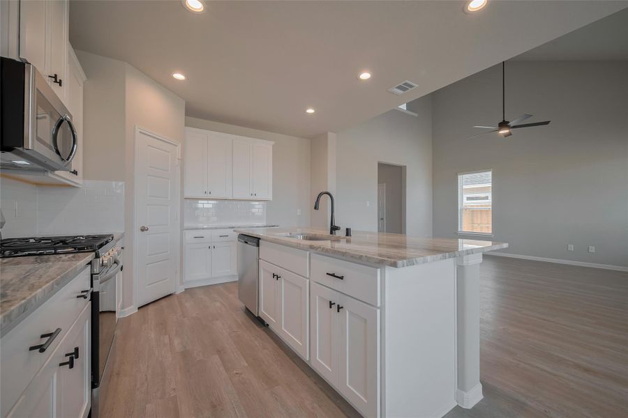 Furnished interior view inside a new home in La Segarra, Brookshire (Image 9). Furnished interior view inside a new home in La Segarra, Brookshire (Image 9).