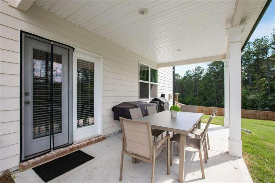 Furnished interior view inside a new home in Stillwater Springs, Dacula (Image 15). Furnished interior view inside a new home in Stillwater Springs, Dacula (Image 15).