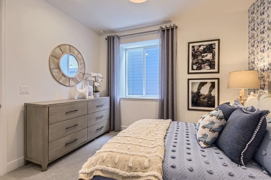 Furnished interior view inside a new home in , Parker (Image 23).