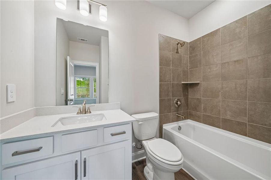 Furnished interior view inside a new home in River Pointe, Monroe (Image 18).