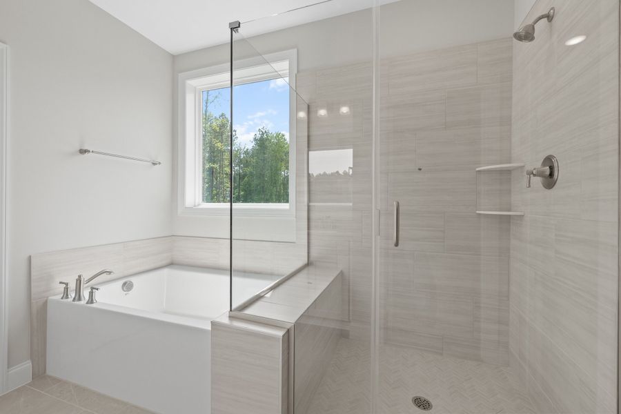 Representative furnished interior of a home built from the The Chandler by RobuckHomes in Baylee Ridge, Selma (Image 119).