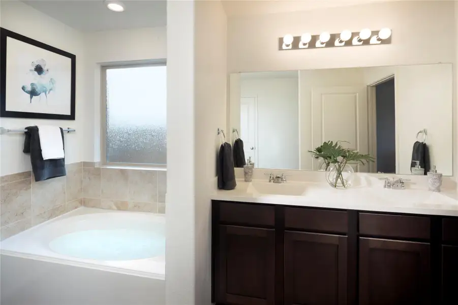 Furnished interior view inside a new home in Clayton Ranch: Classic Collection, Copperas Cove (Image 9).