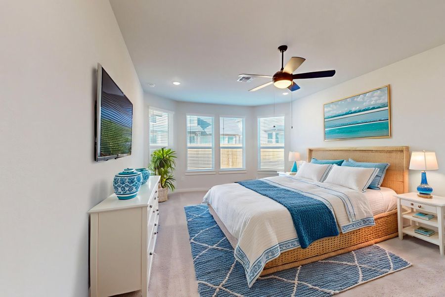 Primary Bedroom - Virtually Staged Primary Bedroom - Virtually Staged
