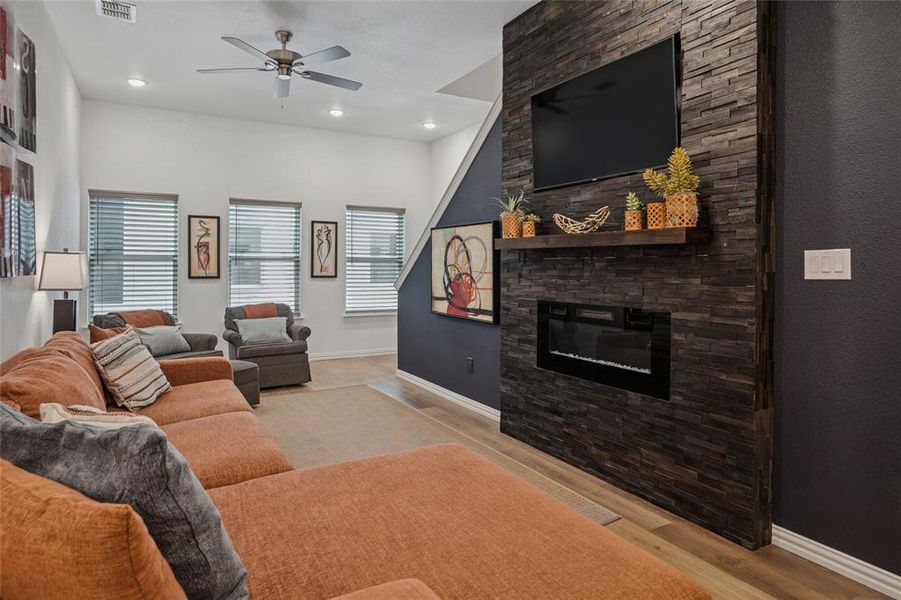 Furnished interior view inside a new home in , Arlington (Image 3).