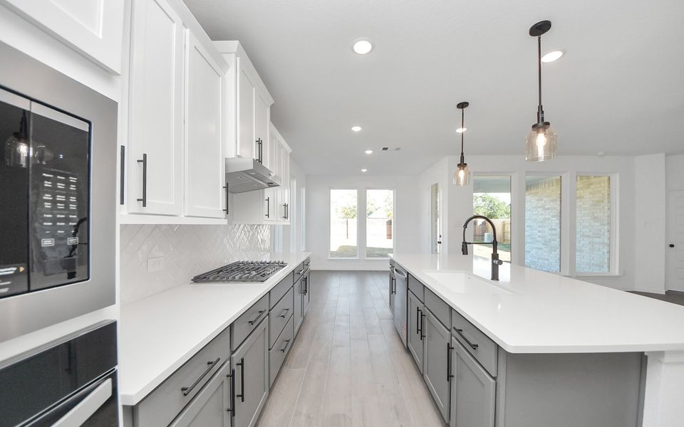 Furnished interior view inside a new home in Elyson, Katy (Image 4).