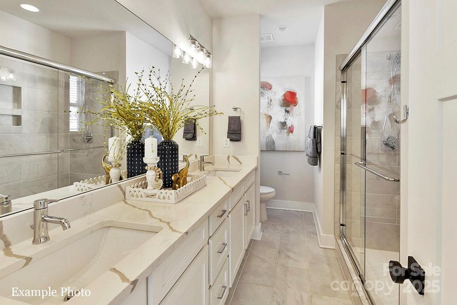 Furnished interior view inside a new home in LOSO Terraces, Charlotte (Image 3).