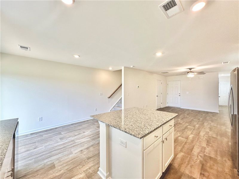 Furnished interior view inside a new home in Champions Village at Cherry Hill, Pendleton (Image 7).