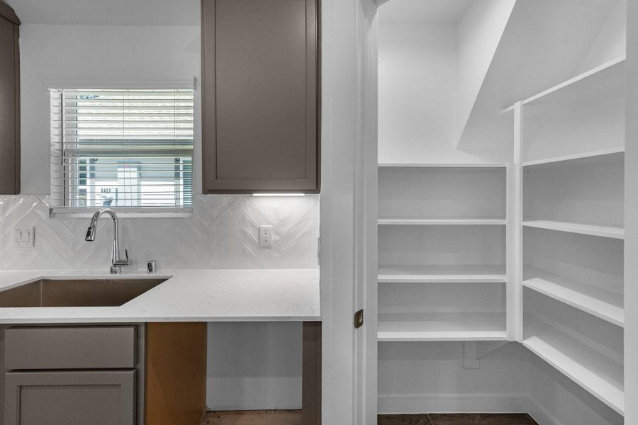 Furnished interior view inside a new home in Cypresswood Landing, Humble (Image 6).