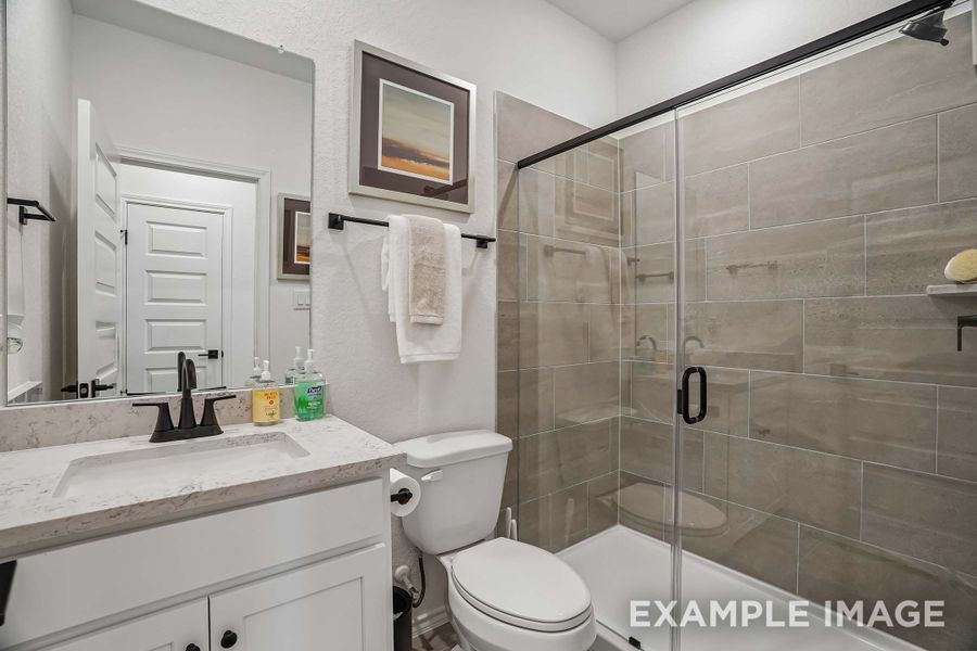 Representative furnished interior of a home built from the The Pinecrest A by Davidson Homes LLC in Fairway Crossing, Converse (Image 19).
