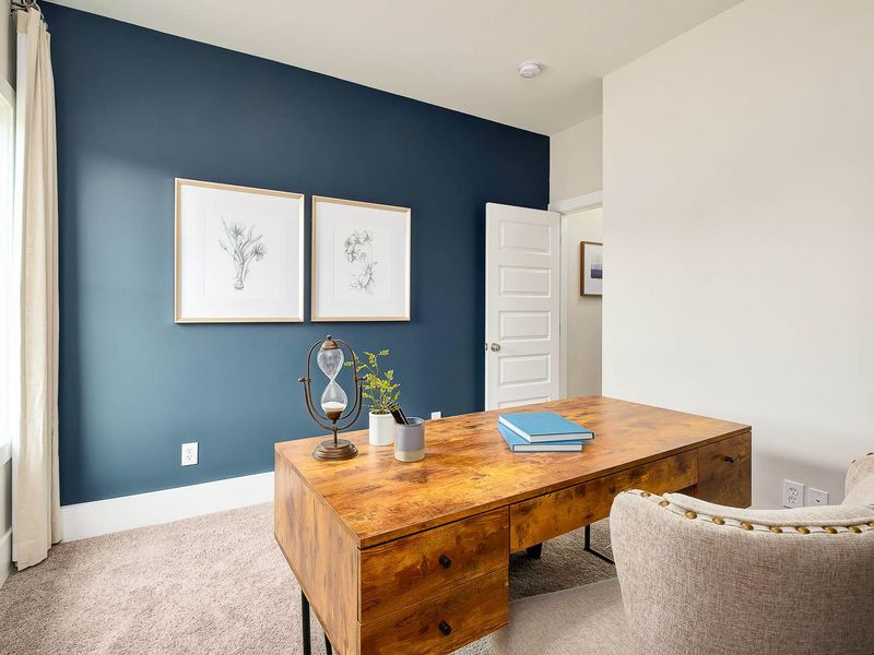 Representative furnished interior of a home built from the The Daphne E by Davidson Homes LLC in Bailey Park, Fayetteville (Image 9).