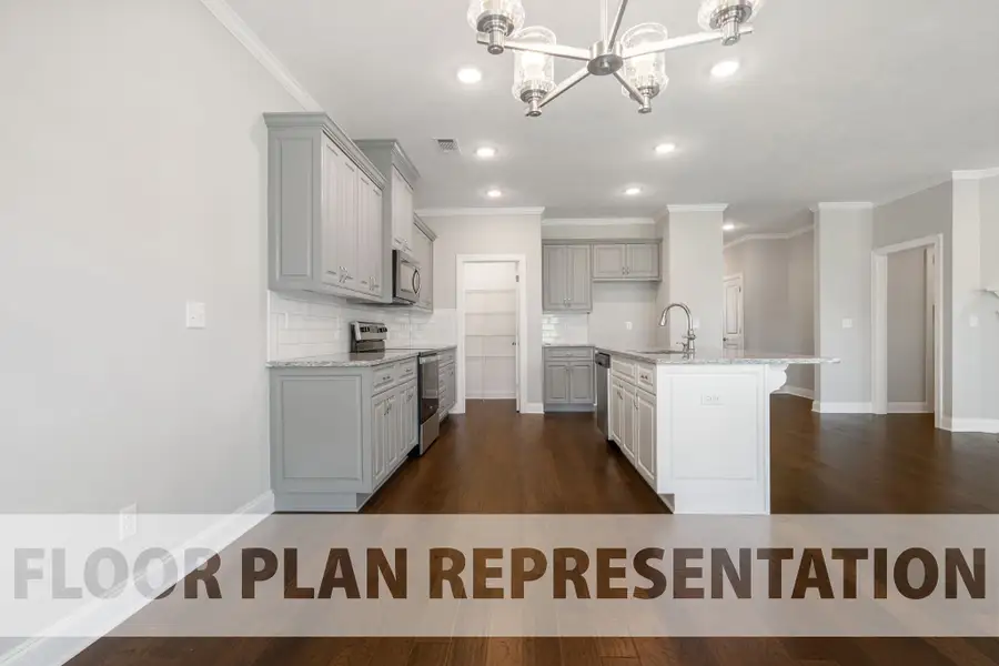 Representative furnished interior of a home built from the Galloway by Ivey Homes in Windsor, North Augusta (Image 7). Representative furnished interior of a home built from the Galloway by Ivey Homes in Windsor, North Augusta (Image 7).