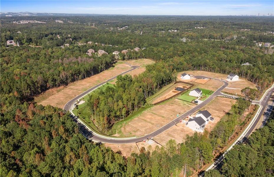 Site preparation for new homesites in Briar Creek, Atlanta (Image 18). Site preparation for new homesites in Briar Creek, Atlanta (Image 18).