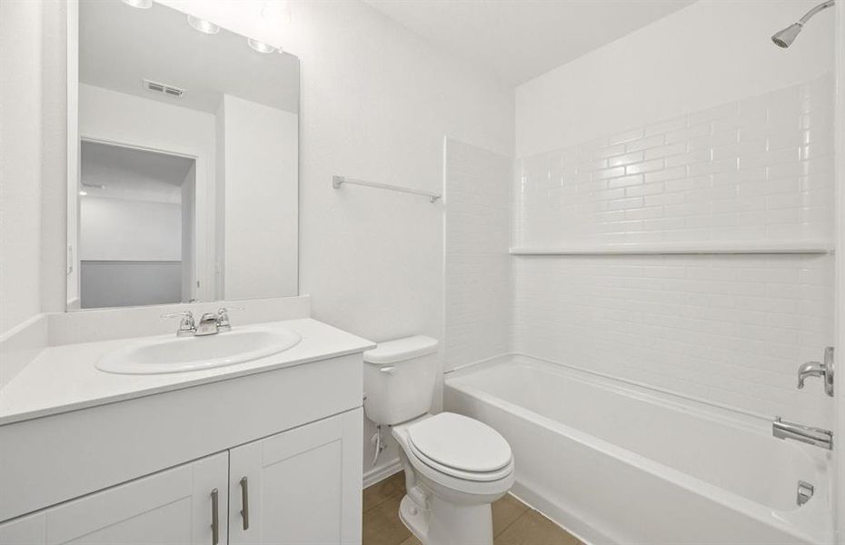 Spacious secondary bathroom*real home pictured Spacious secondary bathroom*real home pictured