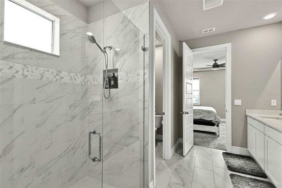 Furnished interior view inside a new home in , Punta Gorda (Image 9). Furnished interior view inside a new home in , Punta Gorda (Image 9).