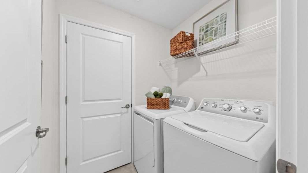 Arrowhead laundry room